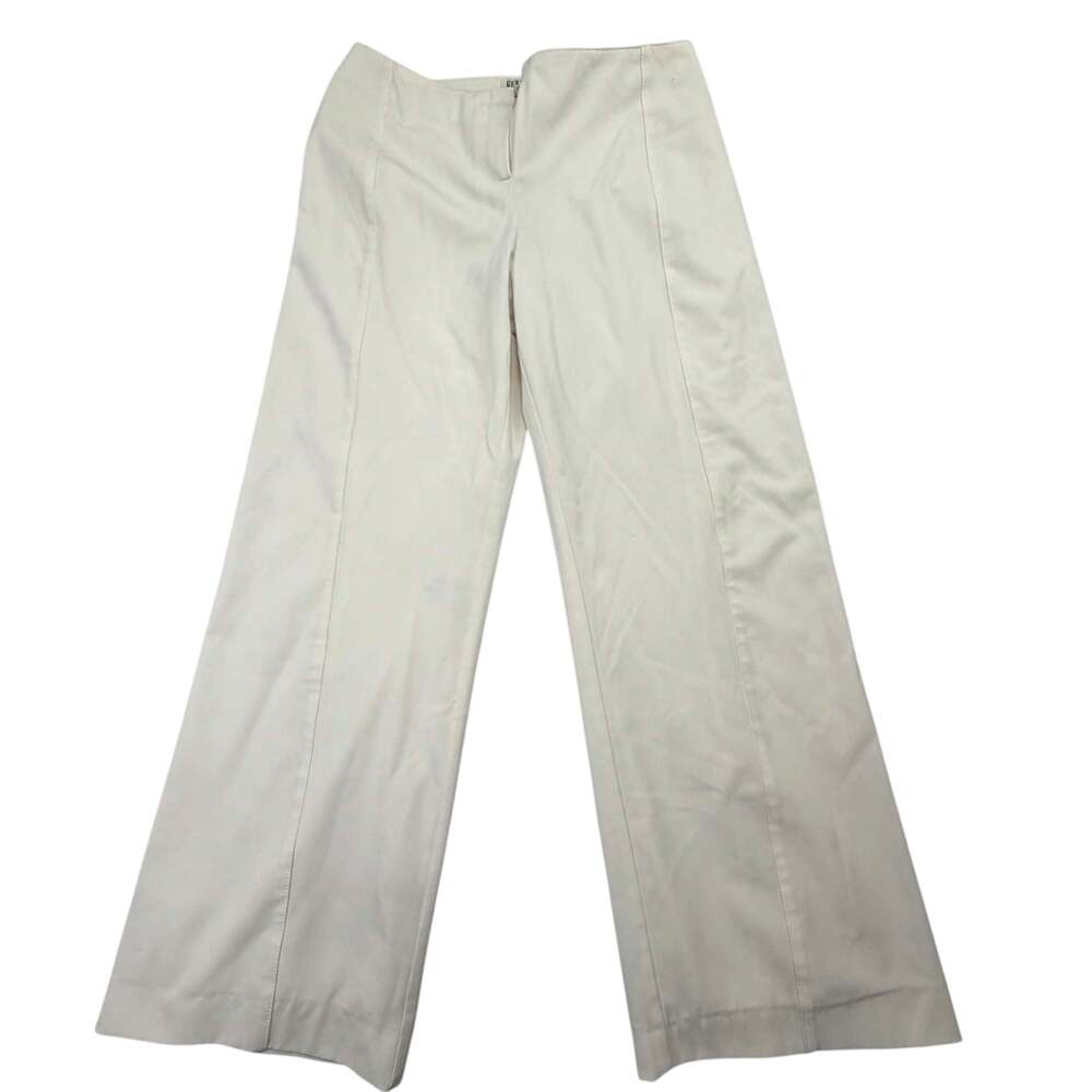 Georgiou Studio White Wide Leg Dress Pants Size 10